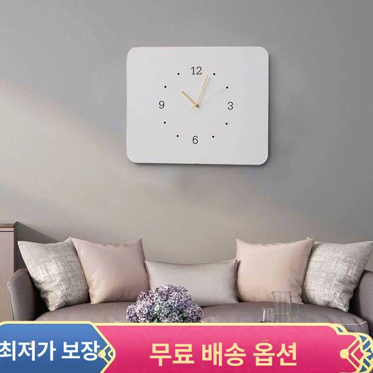 원목 모던한 두꺼비집커버 월클락 가로길이 배전반 액자 인터폰 벽시계 여닫이 두꺼비집가리개 내추럴우드 35x25 - 상세 이미지 3