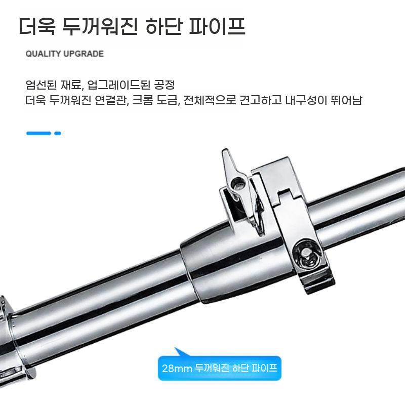 드럼 스탠드 거치대 심벌스탠드 심벌 심벌즈 랙 스네어 스틸 홀더 연습대 받침대 리프트 - 상세 이미지 2
