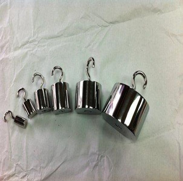 저울추 스테인레스 무게추 표준분동 계량 후크포함 고정밀 보정추 무게 계량기 5kg - 상세 이미지 2
