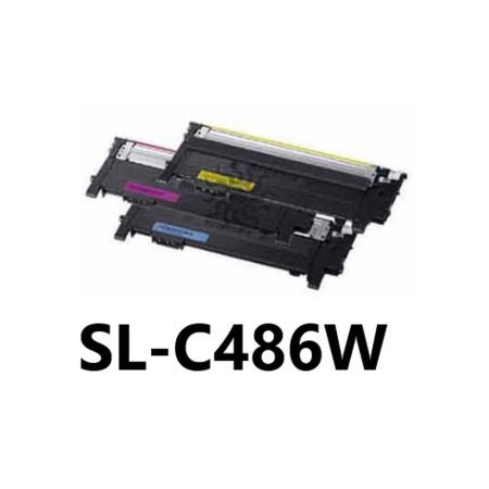 삼성 레이저 프린터 카트리지 교체 정품 토너 컬러 SL-C486W