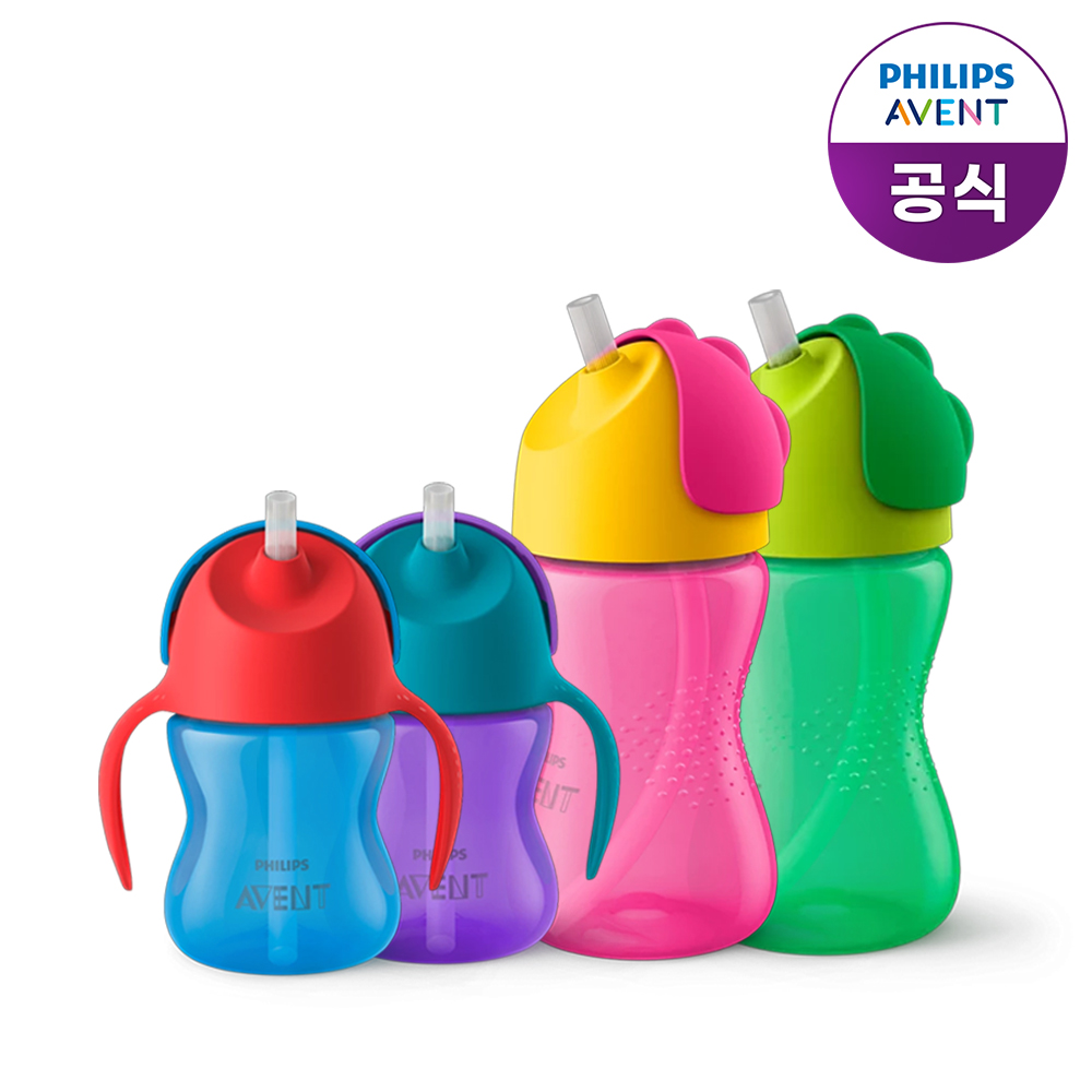 [+2,026적립]1+1 필립스아벤트 아기 벤디 빨대컵 스파우트컵 유아 자기주도 교차선택