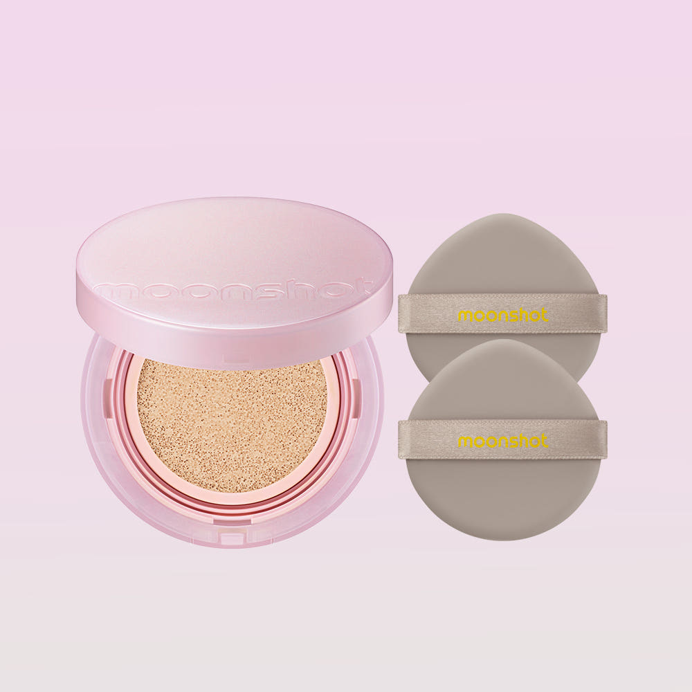 [문샷][핑크문]컨셔스 핏 쿠션 파운데이션 12g SPF43 PA++ (본품+퍼프2P) - 상품 이미지
