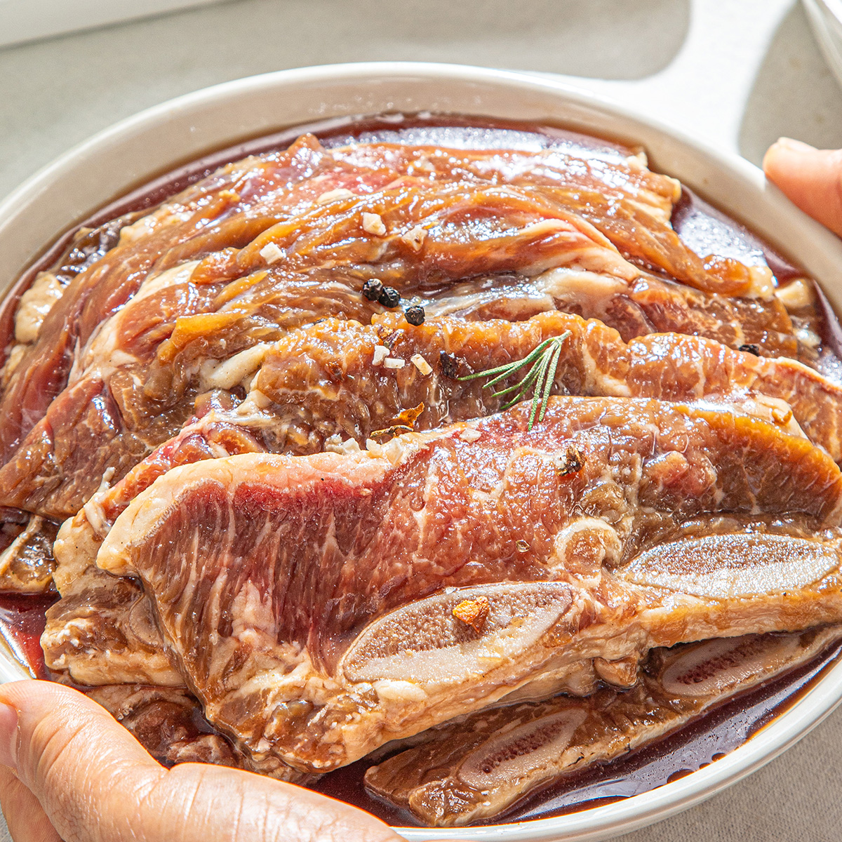 제철밥상 LA 양념갈비 1kg 30년 전통 초이스등급 이미지 7