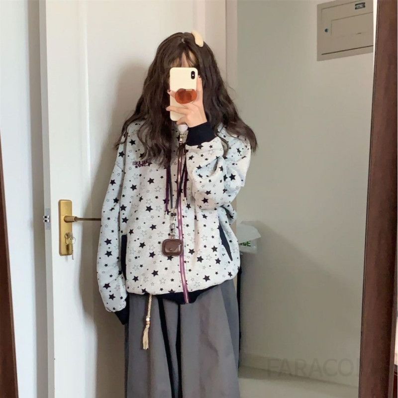 여성 순면 얇은 맨투맨 티셔츠 가을 착용감 좋은 캐주얼 스타일 데일리룩 검은색 크롭 디자인 편안한 외출용 스웨트 - 상품 이미지