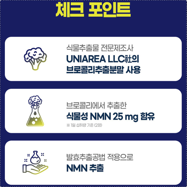 내츄럴플러스 MNM NMN 브로콜리 앤엠앤 3통 엔엠엔 엔앰엔 NMM NNM 이미지 7