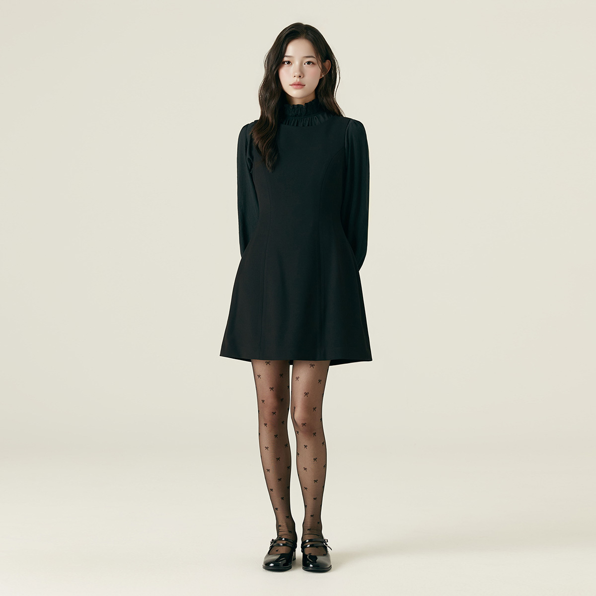 로엠 뷔스티에 미니 원피스 RMOWF4TR11 - 상품 이미지