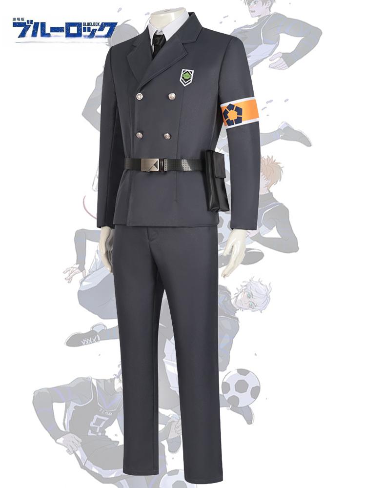 블루록 코스프레 군복 슈트 의상 제복 코스튬 장교 국신 XL - 상세 이미지 3