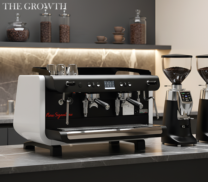 씨메05 뉴시그니처 커피머신+TCM그라인더 카페창업패키지 반자동 개인 저... 개봉기 | 실사용 후기 - 대표 이미지