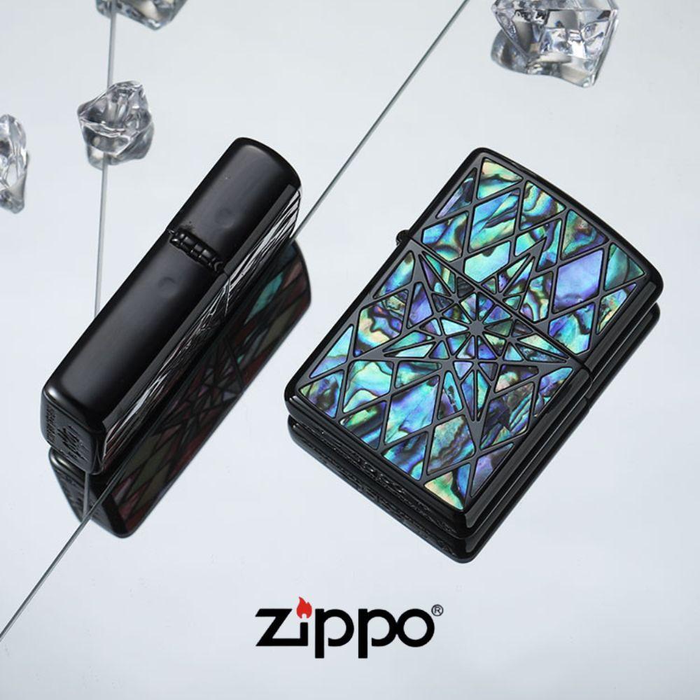 오망성 자게 스타일 ZIPPO 라이터 헨드메이드 남자친구 아버지 선물 미국 지포라이터 - 상세 이미지 5