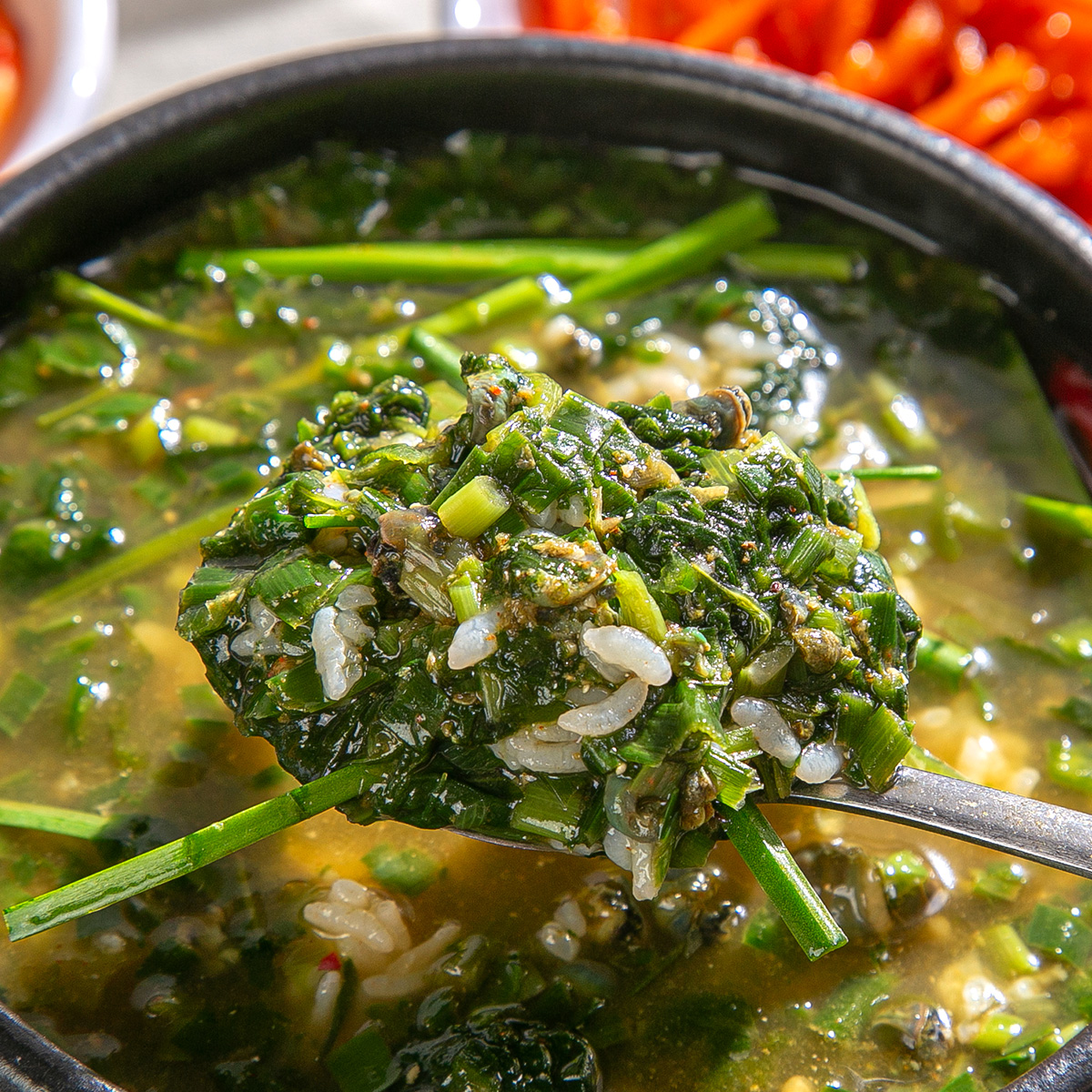 제철밥상 올갱이해장국 500g 3팩 충청도식 다슬기 된장국 이미지 2