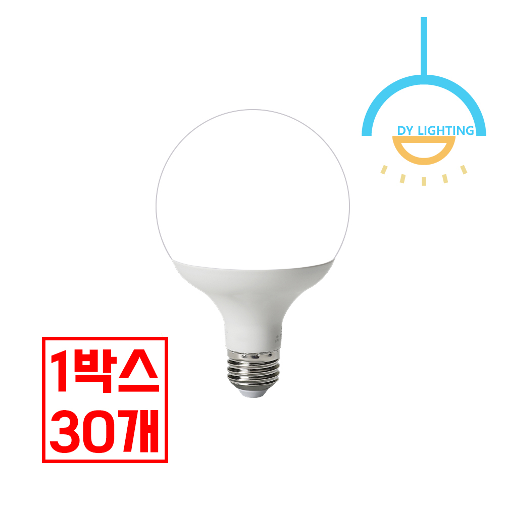 LED 전구 램프 볼구 12W, 롱 타입(주광색), 30개 - 메인 이미지