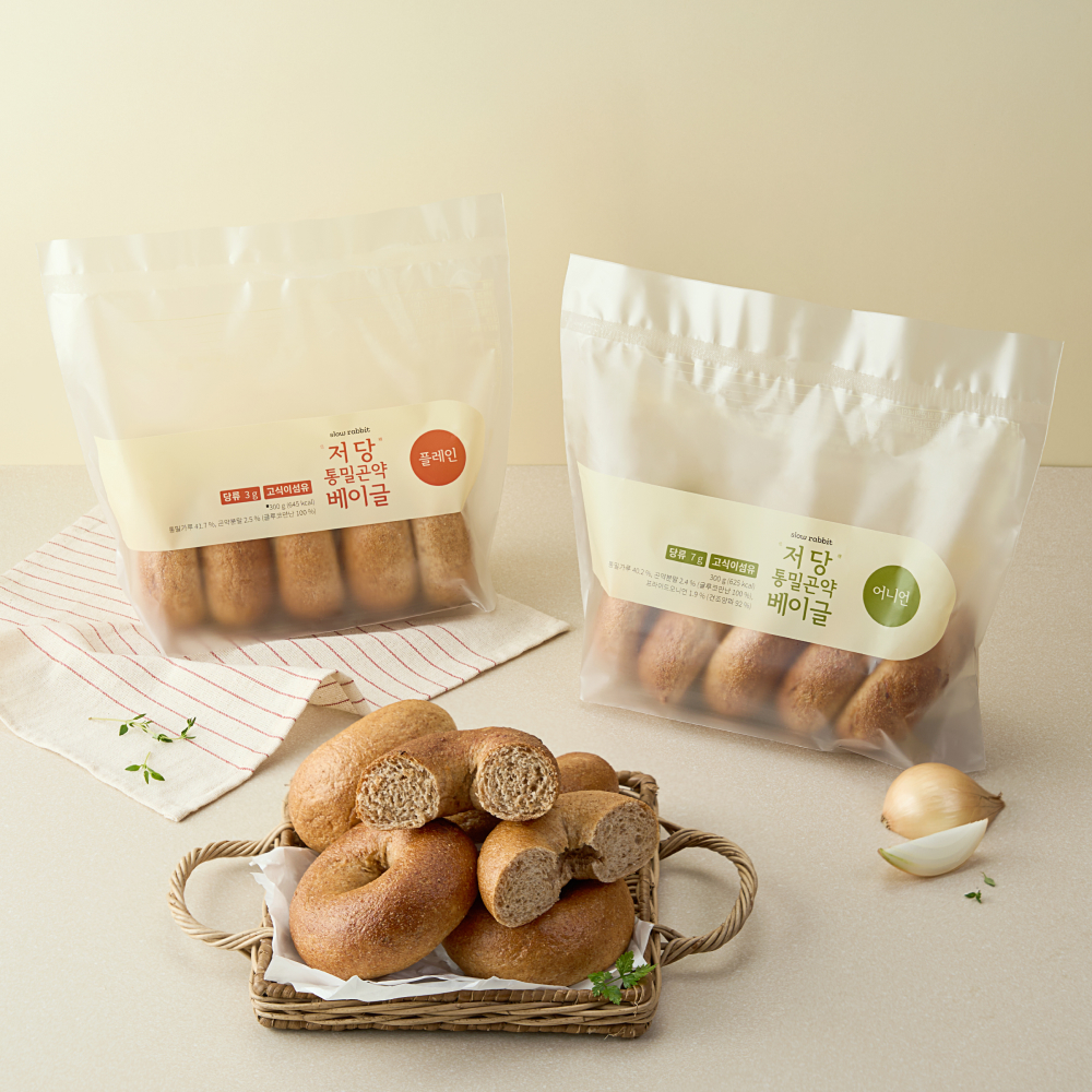 저당 통밀곤약 베이글 플레인 60g, 10개 이미지 8