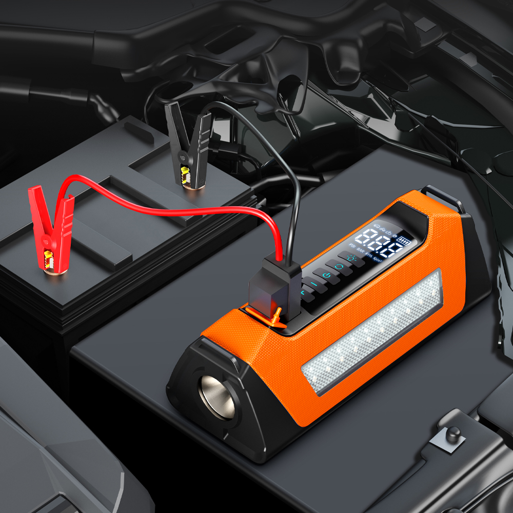 듀벡스 자동차 점프스타터 & 타이어 공기압충전 겸용 12V 10,000mAh - 상세 이미지 2