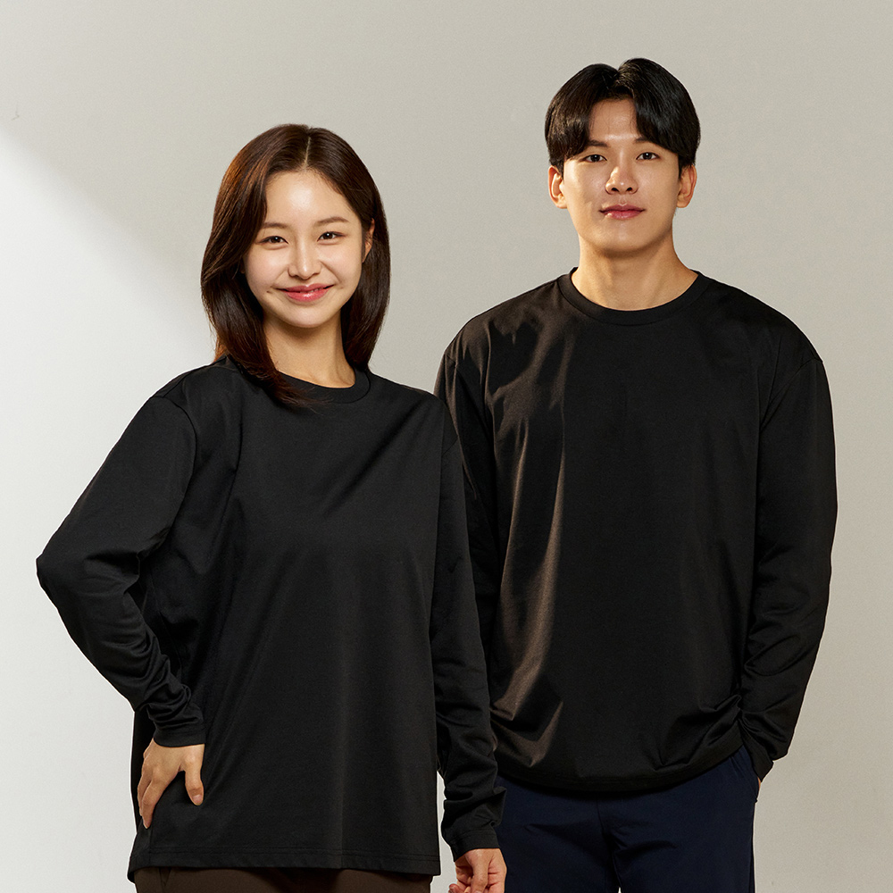 밸롭 무지 좋은 긴팔티 - 상세 이미지 3