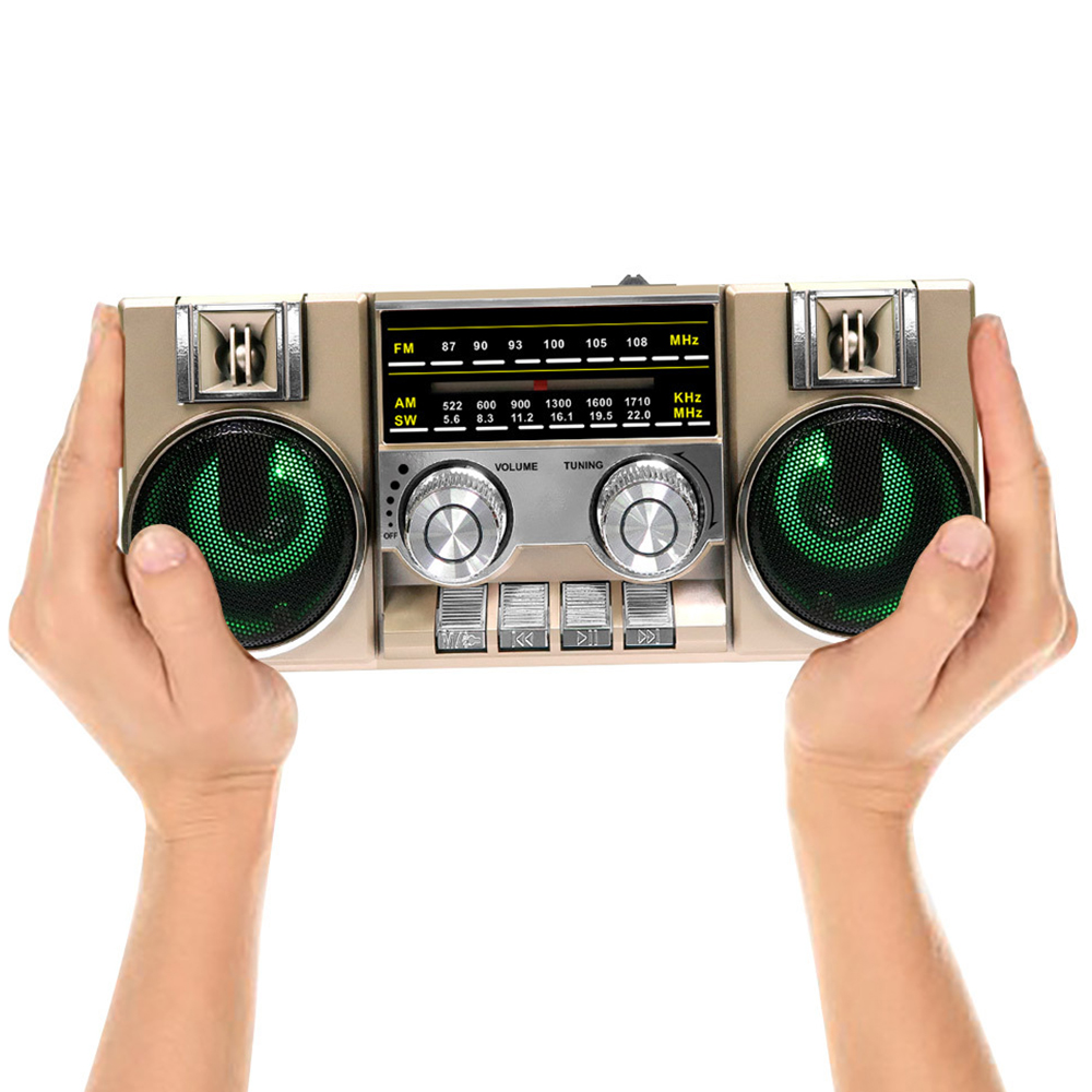 코비 레트로 효도라디오 FM AM 아날로그 라디오 블루투스 스피커 USB 재생 - 상세 이미지 5