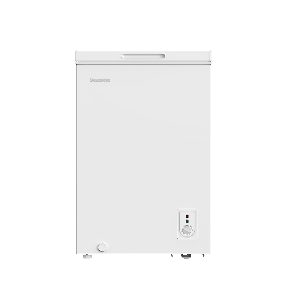 창홍 소형 미니 냉동고 뚜껑형 가정용 원룸 화이트 99L