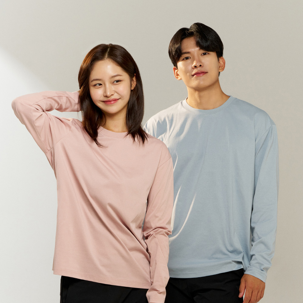 밸롭 무지 좋은 긴팔티 - 상품 이미지