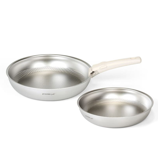 키친아트 무연마제 스텐316 후라이팬 통5중 인덕션 멀티핸들 무연마 28cm - 상세 이미지 3