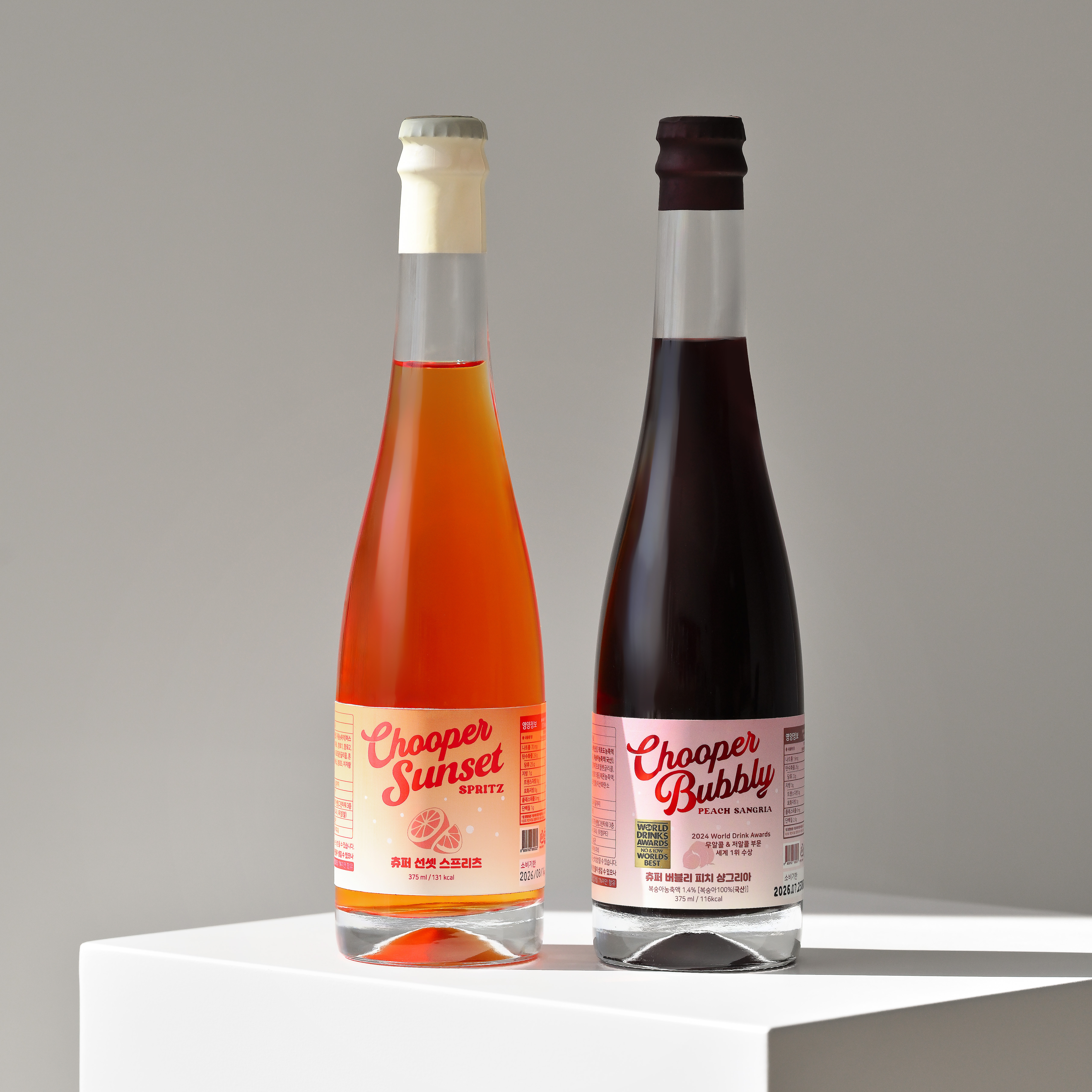 츄퍼 논알콜 와인 선물세트 (375ml x 2병, 750ml x 2병) 이미지 7
