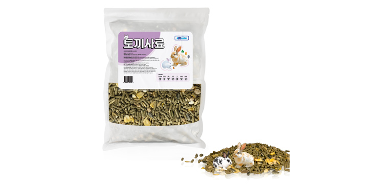 [초록끈] 아마존 토끼사료 1300g 어린토끼 - 상세 이미지 2
