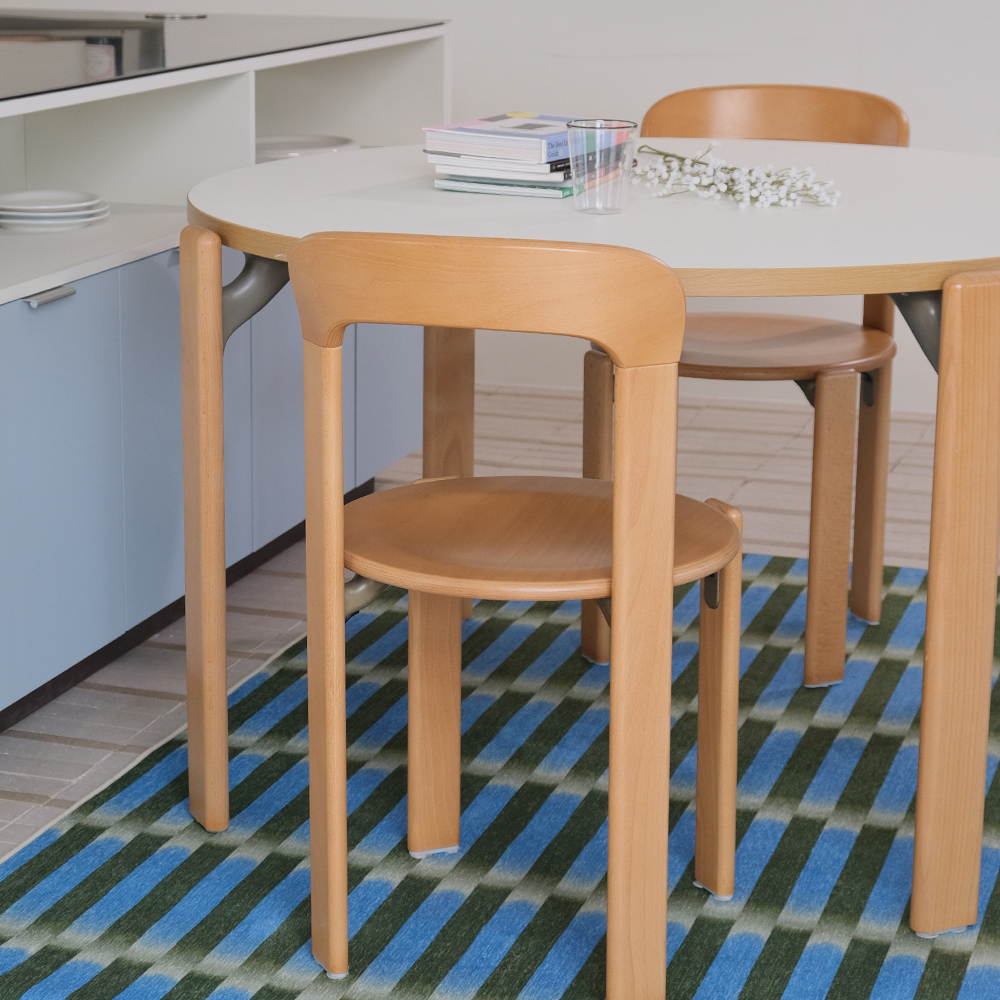 파르르맨션 사계절 디자인 러그 거실 대형 카페트 워셔블 먼지없는 러그 모스코드, 140x200cm