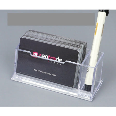 행사 축제 이벤트 응모지 쿠폰 수납 일체형 펜 꽂이