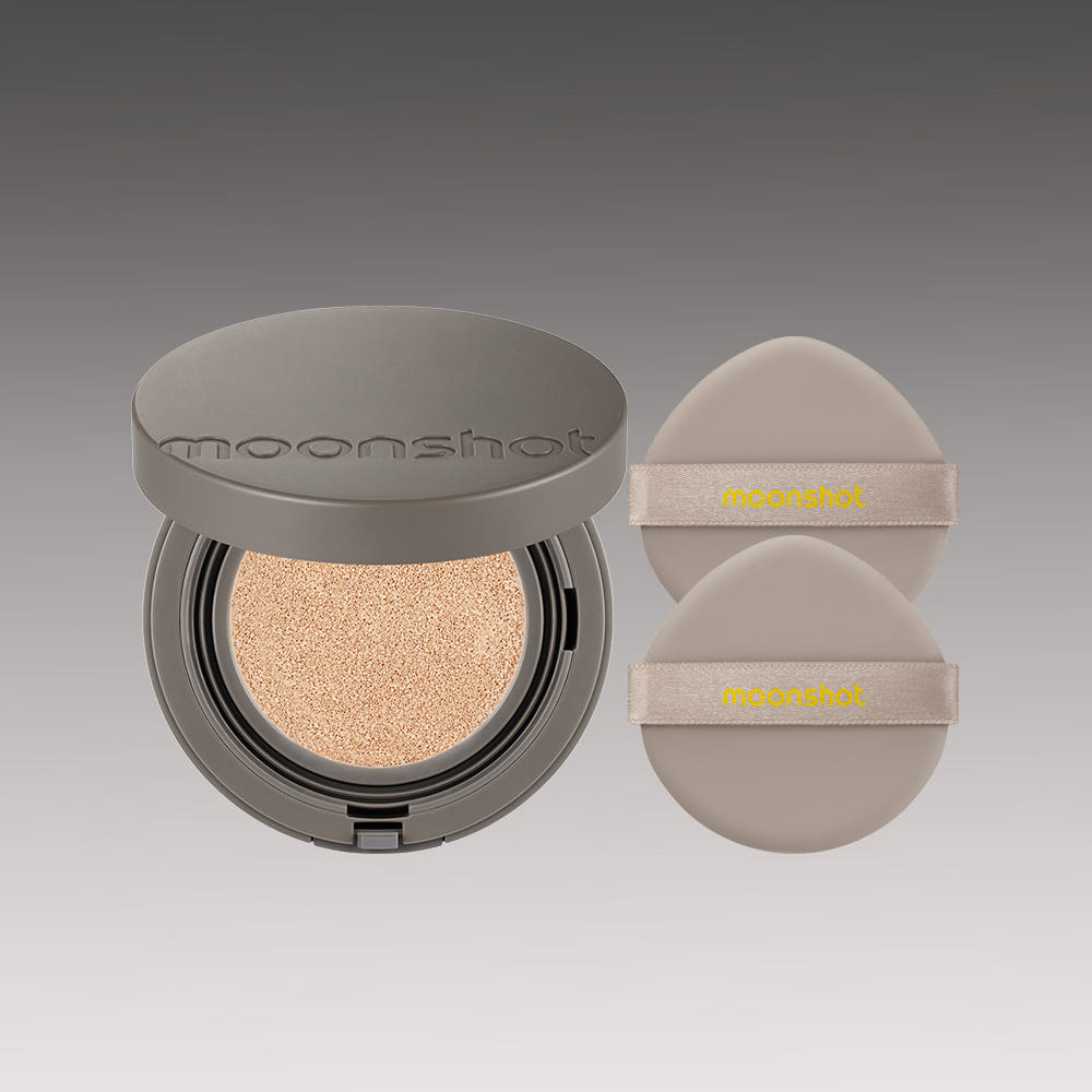[문샷][수딩매트] 컨셔스 핏 매트 쿠션 파운데이션 12g SPF40 PA++ (본품+퍼프2P) - 상품 이미지