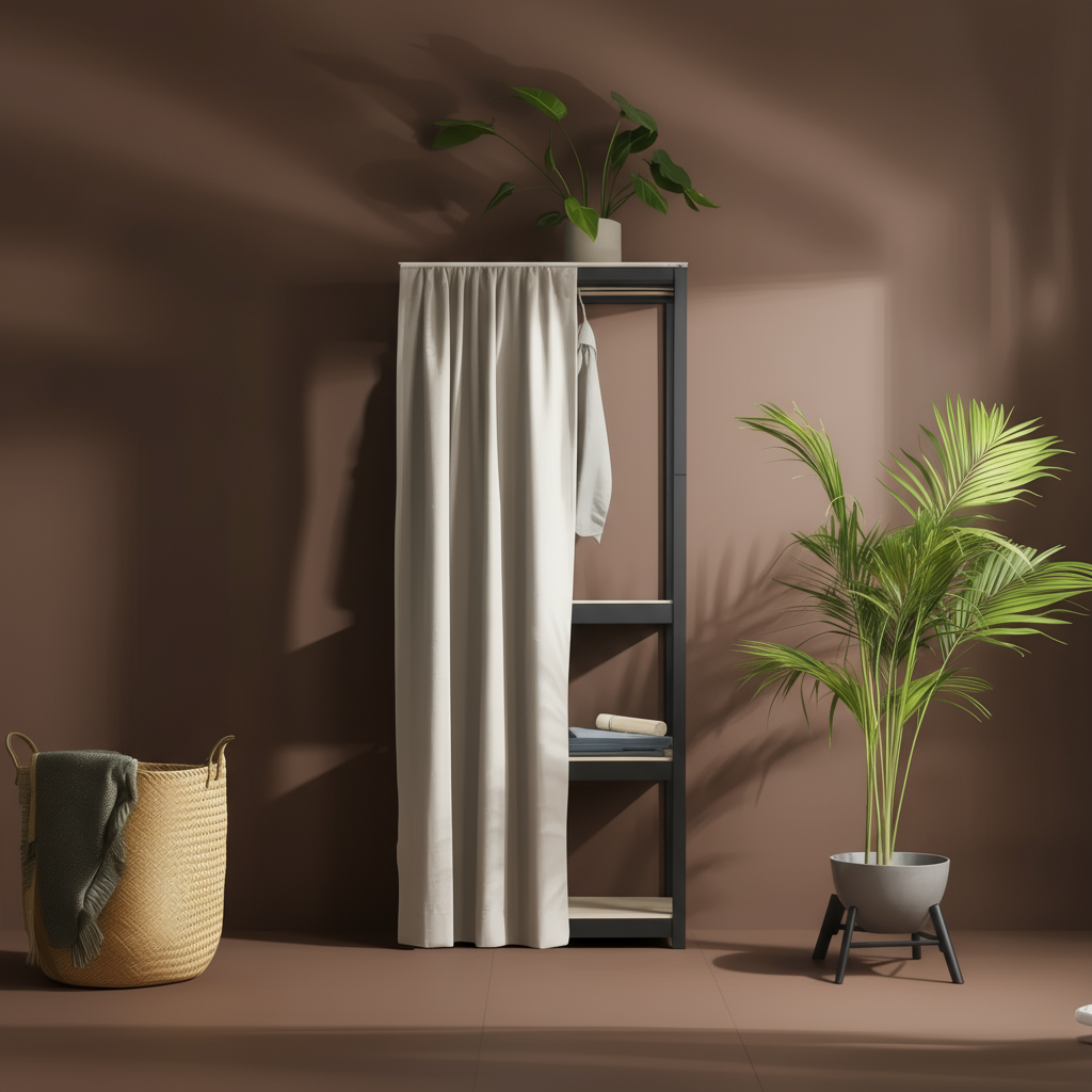 홈던트 하우스 부품 정면 커튼