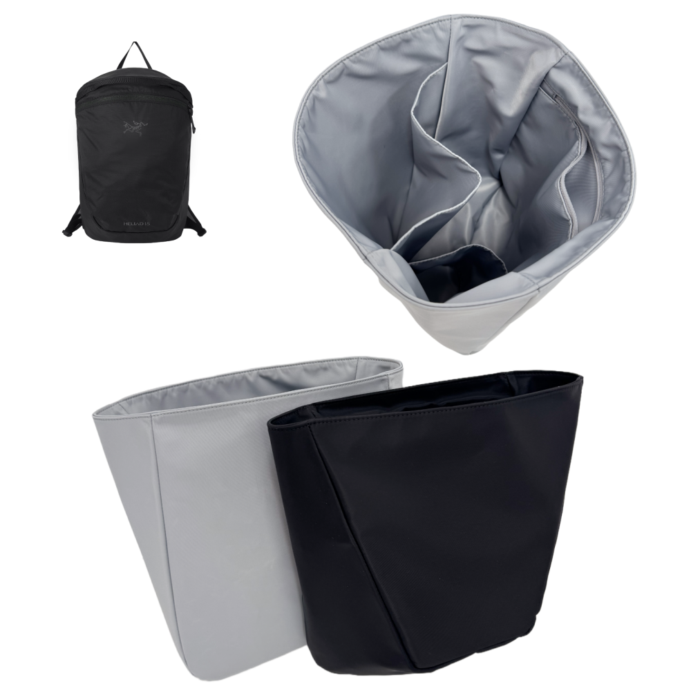 미두 아크테릭스 헬리아드15 백팩 호환 이너백  백인백 방수 나일론