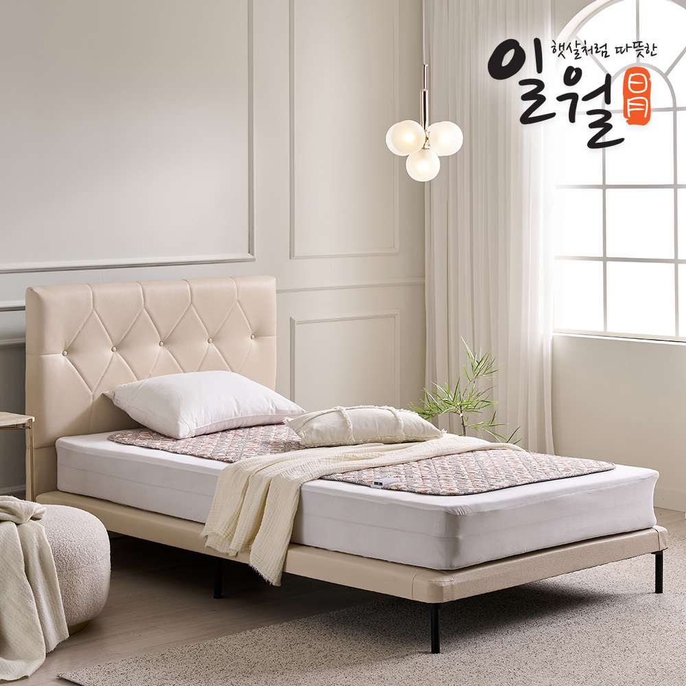 26년형 일월 전기매트 NEW 알러크린 먼지없는 초절전형 워셔블 전기요 온열매트 싱글