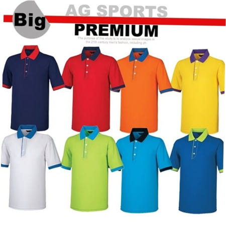 기능성 카라티 반팔티 단체티 MC147 A B