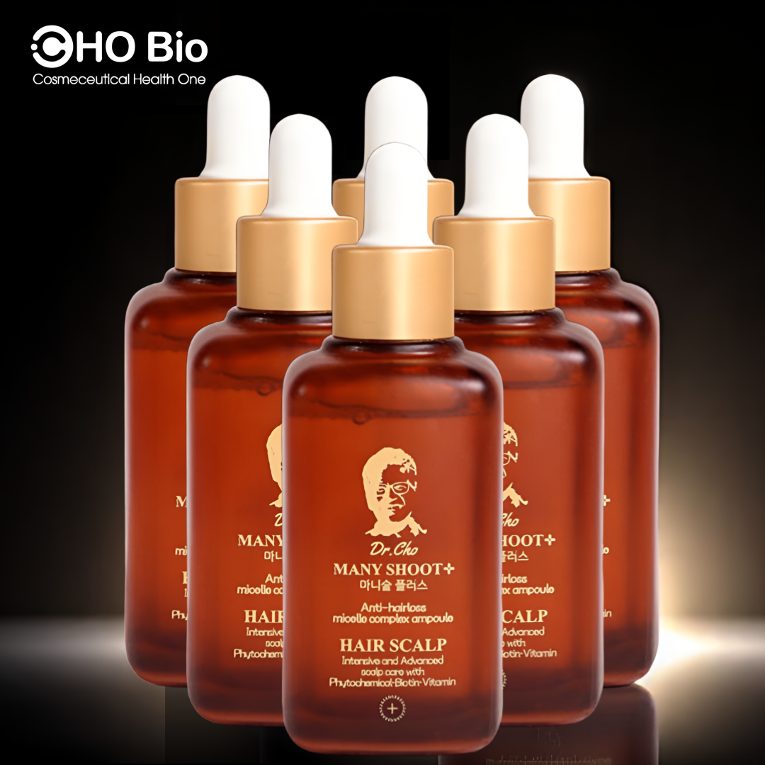 조바이오 마니숱 플러스 정수리 탈모 앰플 오일 두피 세럼 50ml, 6개 - 상품 이미지