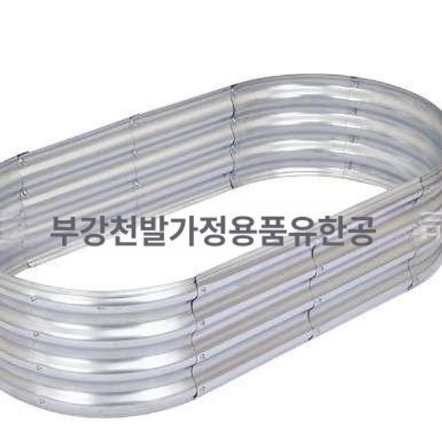 화단 틀밭 옥상 야외 아연도금판 아연도금 텃밭 두께 0.4mm 120x60x30 - 상세 이미지 4