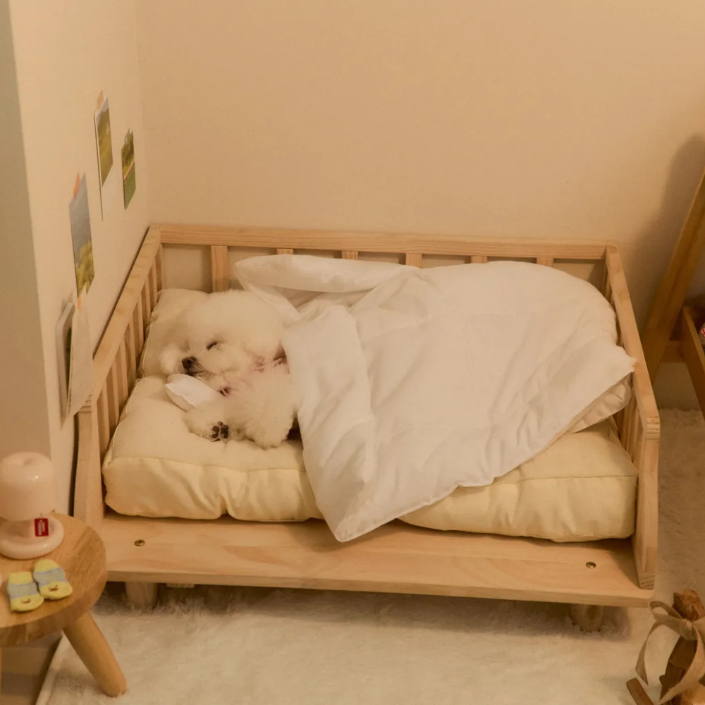 뭉연구소 양면 강아지 방석 고양이 애견 통세탁 쿠션 반반 사계절 토퍼 SS 이미지 8