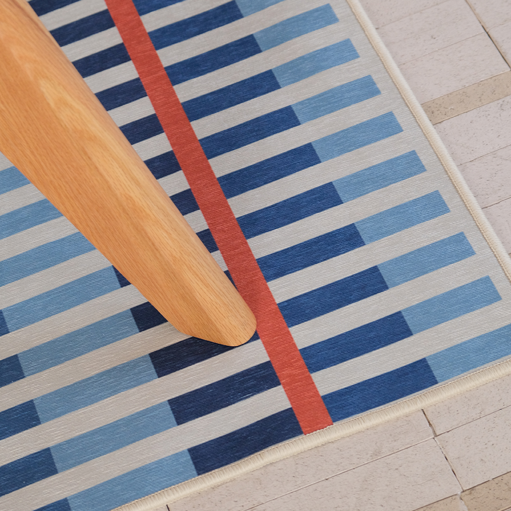 파르르맨션 사계절 대형 러그 거실 디자인 카페트 워셔블 먼지없는 러그 인터루드, 140x200cm