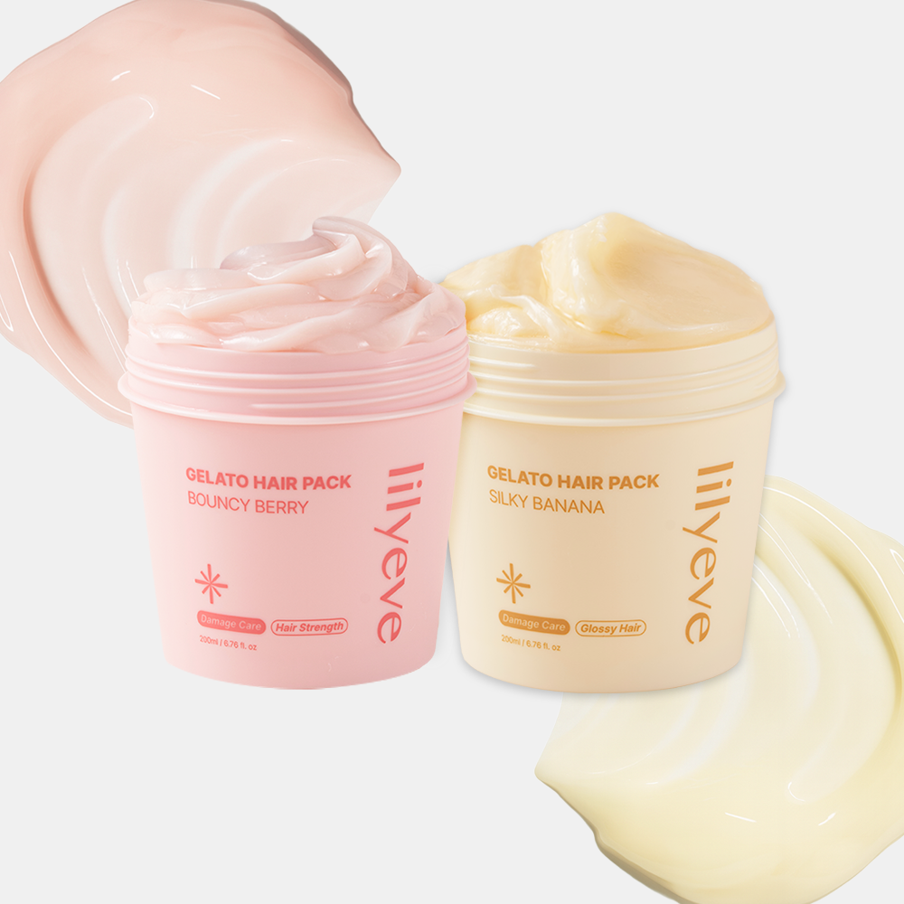 릴리이브 리페어턴 젤라또 헤어팩 200ml 1개 고농축 단백질 손상모 물미역 트리트먼트 - 메인 이미지