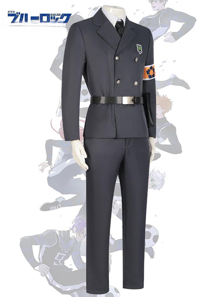 블루록 코스프레 군복 슈트 의상 제복 코스튬 장교 국신 XL - 상세 이미지 4