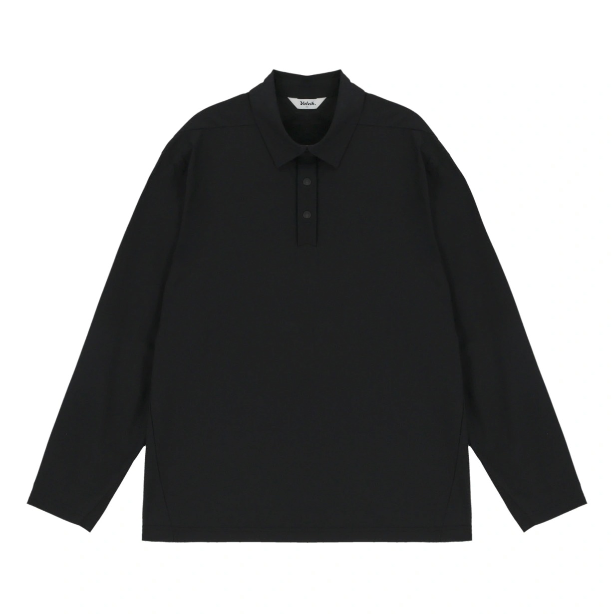 볼빅 골프웨어 남성골프웨어  볼빅 남성 골프 티셔츠 루즈핏 메쉬 간절기 긴팔 카라 긴팔티 상의 VMTSP803 - 상세 이미지 2