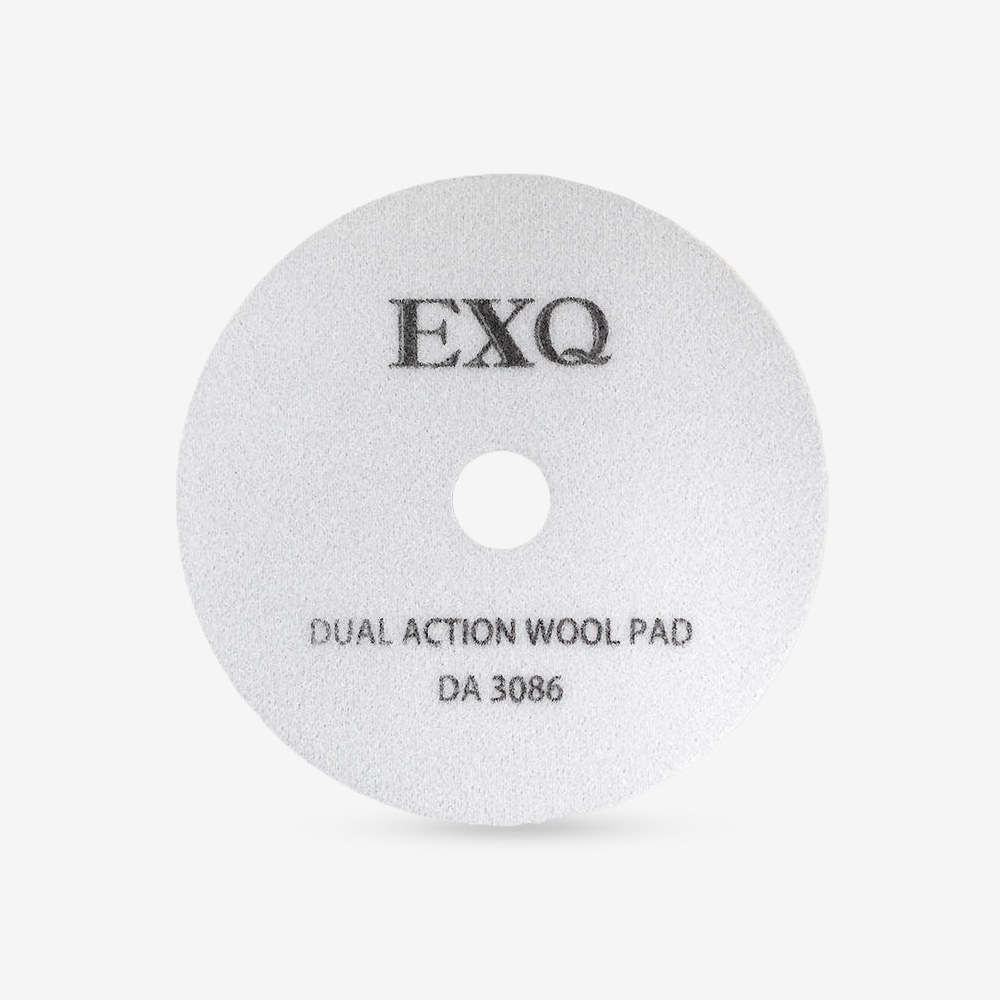 EXQ 단모 양모패드 150mm 듀얼전용 울패드 DA3086 - 메인 이미지