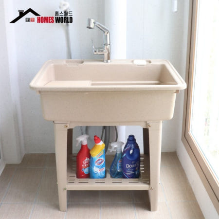 (주)지아이엘 이동식 싱크대 손빨래 씽크대 보조싱크대 싱크볼