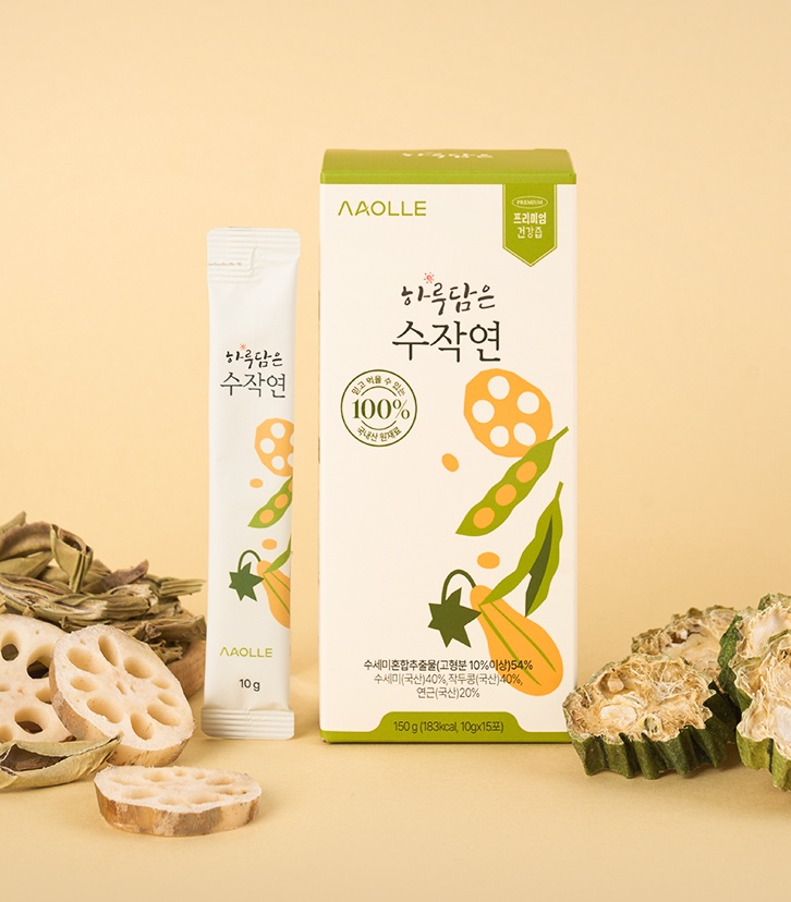 하루담은 수작연 스틱 코건강 수세미즙 작두콩 연근 15포, 2개 - 상세 이미지 2