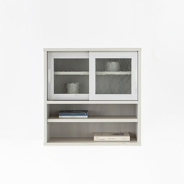 MUNIE 미니수납장 2문 C형 485x200x490mm, 2단, 화이트파인베니어 9120.1774