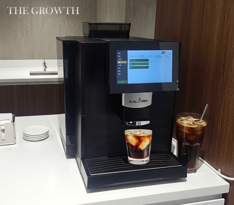 전자동커피머신기 업소용 자동커피머신 병원 사무실 회사 미용실 식당 골프장 블랙 원두 칼렘 이미지 2