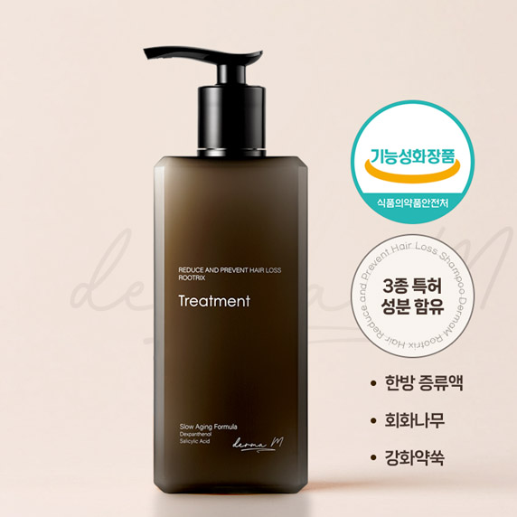 더마엠 루트릭스 기능성 탈모 케어 샴푸 400ml - 상세 이미지 2