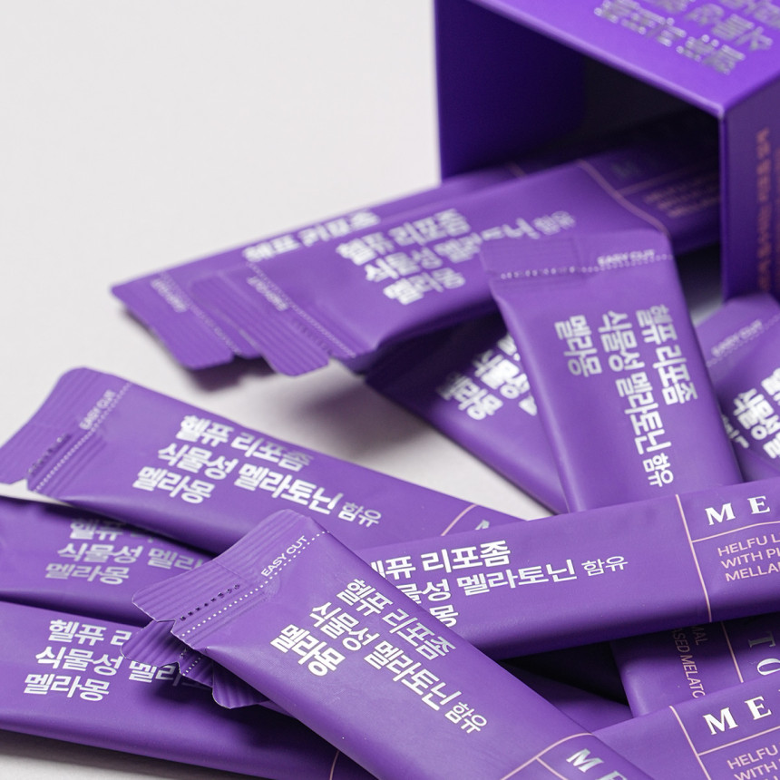 식물성 리포좀 멜라토닌 5mg 멜라몽 수면영양제