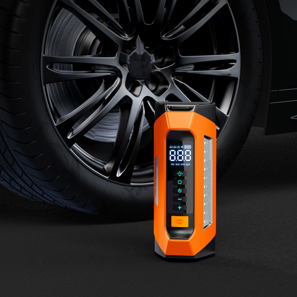 듀벡스 자동차 점프스타터 & 타이어 공기압충전 겸용 12V 10,000mAh - 상세 이미지 3