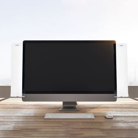 모니터 메모보드 컴퓨터 회사용 보드판 책상 칠판 공지판