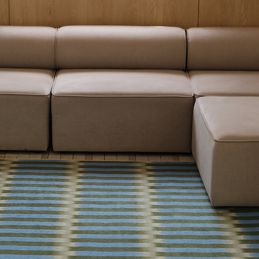 파르르맨션 사계절 디자인 러그 거실 대형 카페트 워셔블 먼지없는 러그 모스코드, 140x200cm