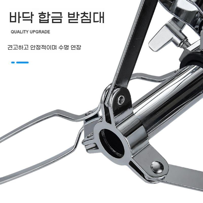 드럼 스탠드 거치대 심벌스탠드 심벌 심벌즈 랙 스네어 스틸 홀더 연습대 받침대 리프트 - 상세 이미지 4