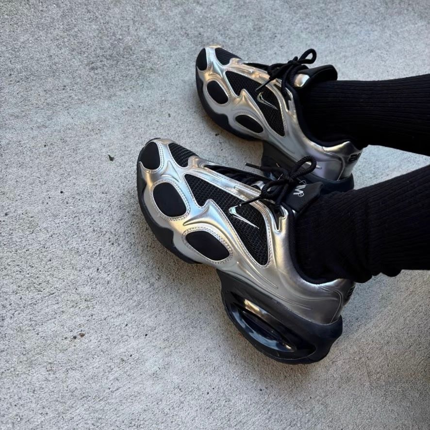NIKE AIR MAX MUSE BLACK METALLIC SILVER W 이미지 6